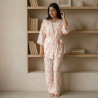 Pyjama 3 pieces en crepe