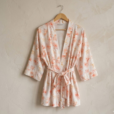 Pyjama 3 pieces en crepe