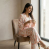 Pyjama 3 pieces en crepe