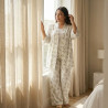 Pyjama 3 pieces en crepe