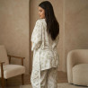 Pyjama 3 pieces en crepe