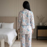 Pyjama 3 pieces en crepe