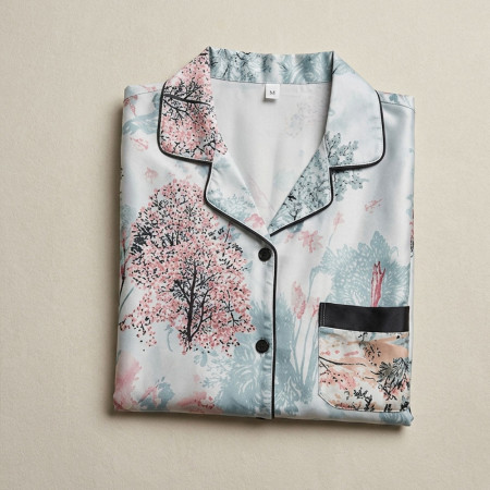 Pyjama 2 pieces en satin