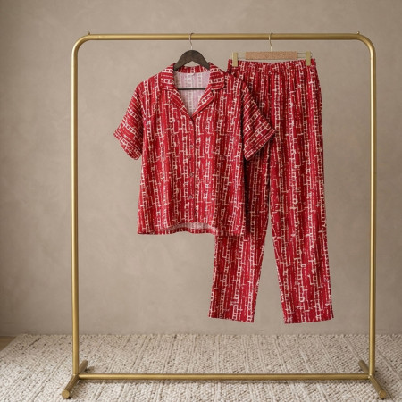 Pyjama 2 pieces en coton