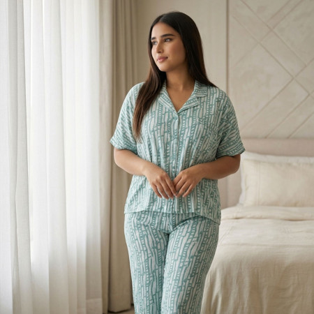 Pyjama 2 pieces en coton