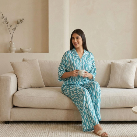 Pyjama 2 pieces en satin