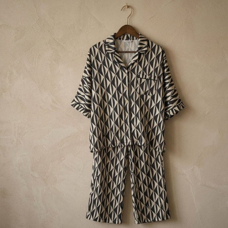 Pyjama 2 pieces en satin