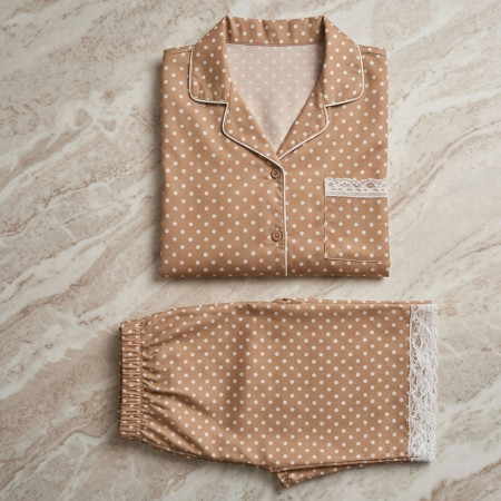 Pyjama 2 pieces en satin