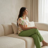 Pyjama 2 pieces en crepe