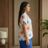 Pyjama 2 pieces en crepe