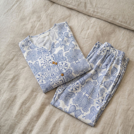 Pyjama 2 pieces en crepe