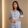 Pyjama 2 pieces en crepe