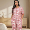 Pyjama 2 pieces en crepe