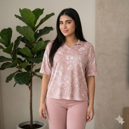 Pyjama 2 pieces en coton