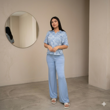 Pyjama 2 pieces en coton