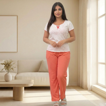 Pyjama 3 pieces en coton
