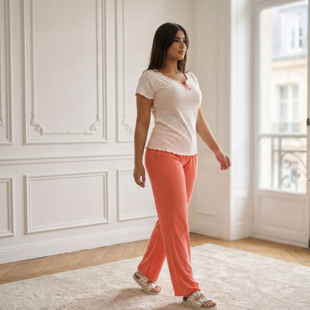 Pyjama 3 pieces en coton