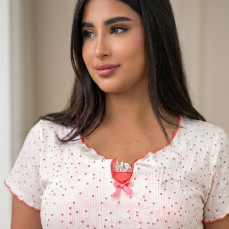 Pyjama 3 pieces en coton