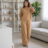 Pyjama 3 pieces en crepe