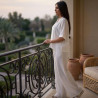 Pyjama 3 pieces en crepe