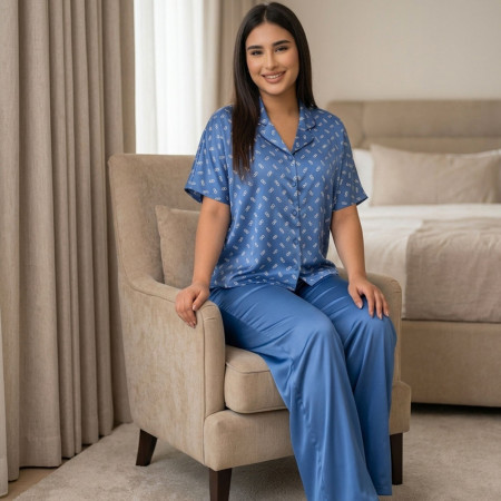 Pyjama 2 pieces en satin