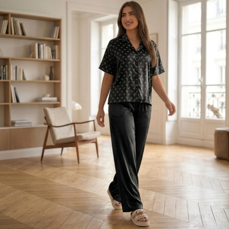 Pyjama 2 pieces en satin
