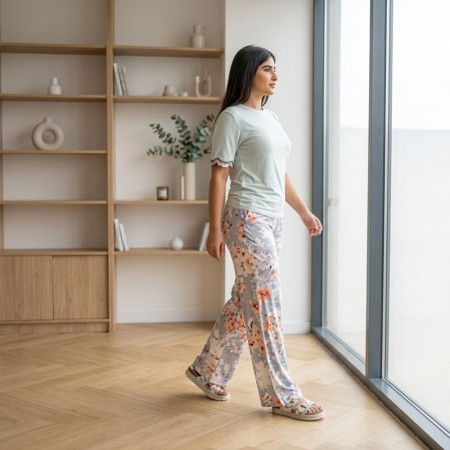 Pyjama 2 pieces en coton