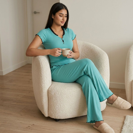 Pyjama 2 pieces en coton