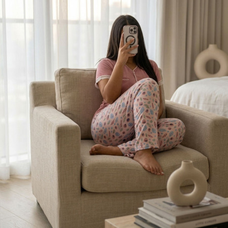Pyjama 2 pieces en coton