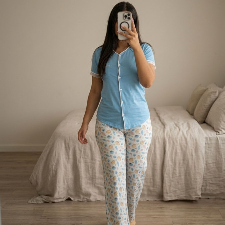 Pyjama 2 pieces en coton