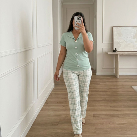 Pyjama 2 pieces en coton