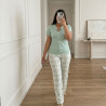Pyjama 2 pieces en coton