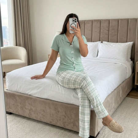 Pyjama 2 pieces en coton