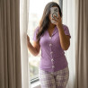 Pyjama 2 pieces en coton