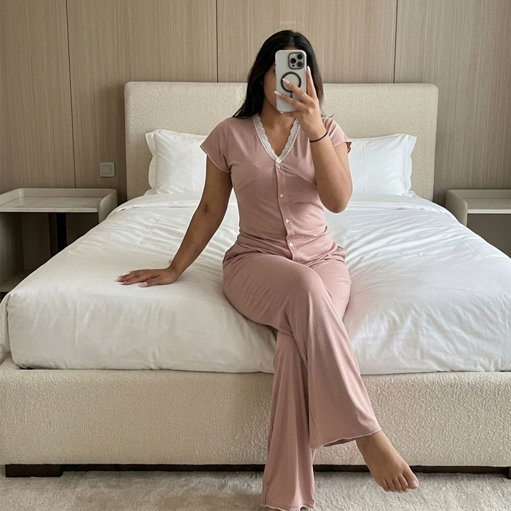 Pyjama 2 pieces en coton