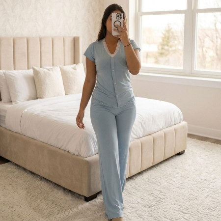 Pyjama 2 pieces en coton