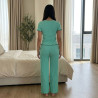 Pyjama Coton Côtelé 2 Pièces