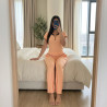 Pyjama Coton Côtelé 2 Pièces