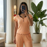 Pyjama Coton Côtelé 2 Pièces