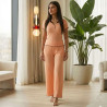 Pyjama Coton Côtelé 2 Pièces