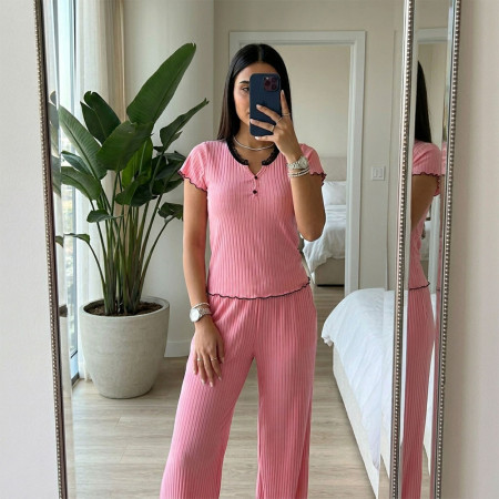 Pyjama 2 pieces en coton