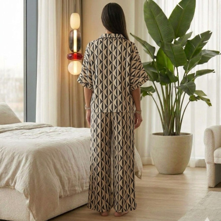 Pyjama 2 pieces en satin