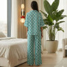 Pyjama Satin de Soie 2 Pièces