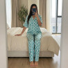Pyjama Satin de Soie 2 Pièces