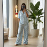 Pyjama Satin de Soie 2 Pièces