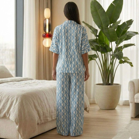 Pyjama Satin de Soie 2 Pièces