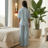 Pyjama Satin de Soie 2 Pièces