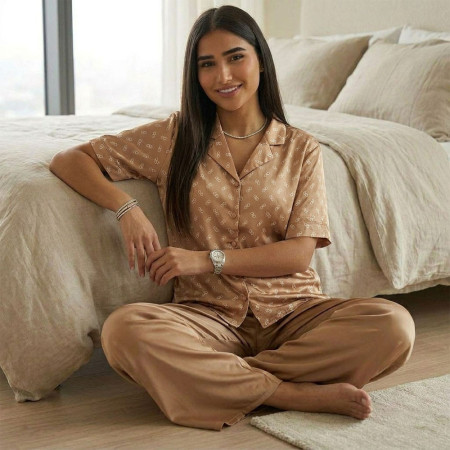 Pyjama 2 pieces en satin