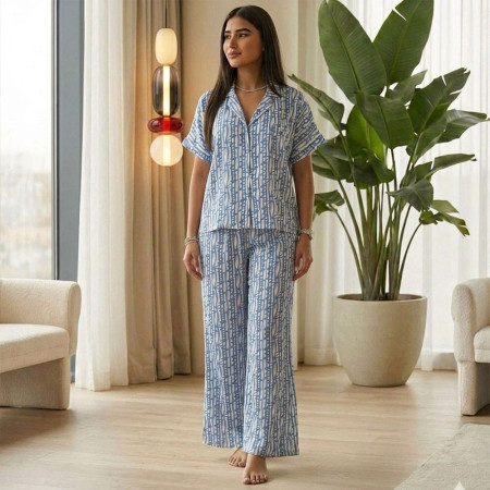 Pyjama 2 pieces en coton