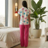 Pyjama 2 pièces en crêpe léger